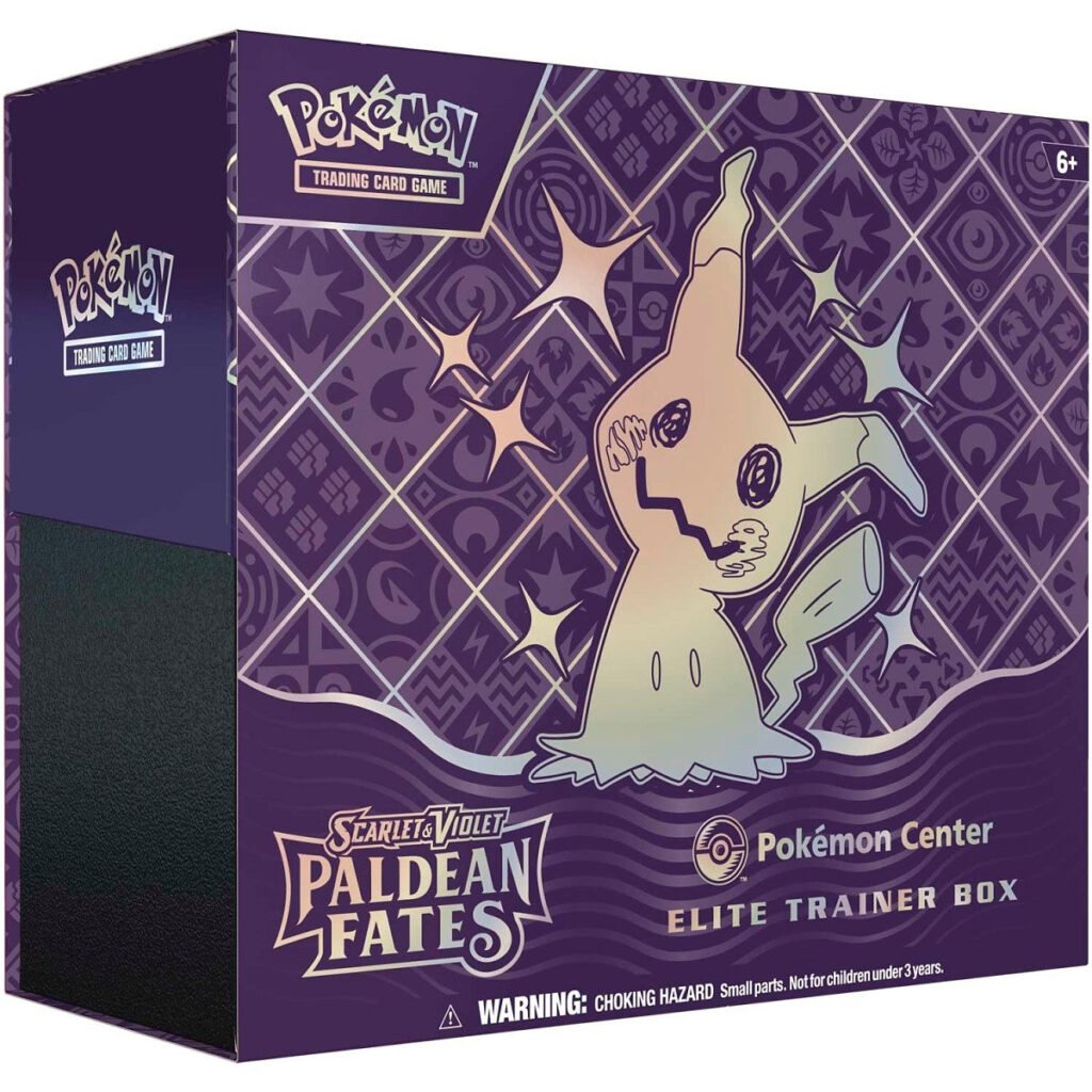 Scarlet & Violet-Paldean Fates Center Elite Trainer Box